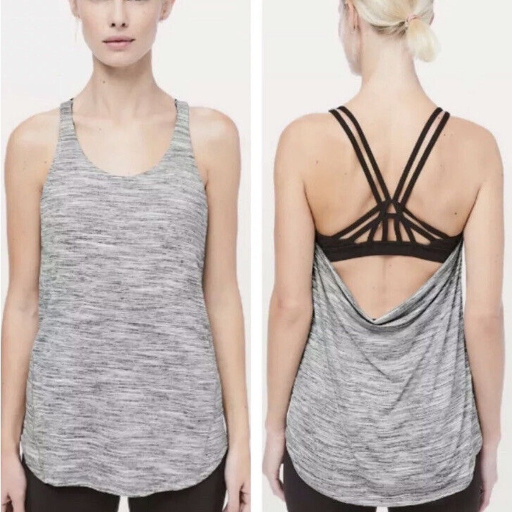 Lululemon Moment to movement built in bra sports tank top racerback soft